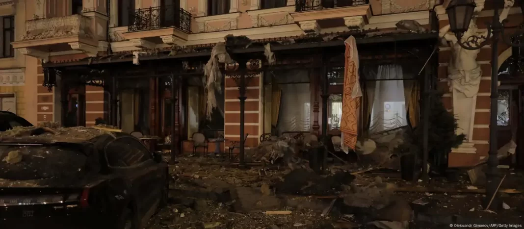 Attaque russe à Odesa