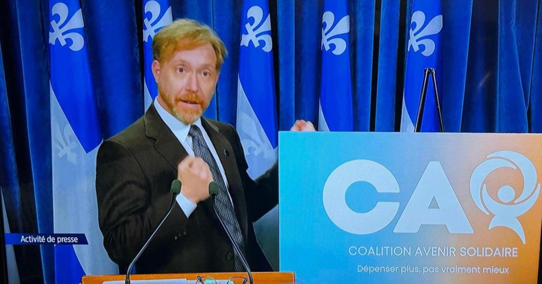 CAQ solidaire - Dépenser plus