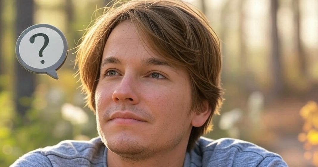 Questionnement Un homme se questionne