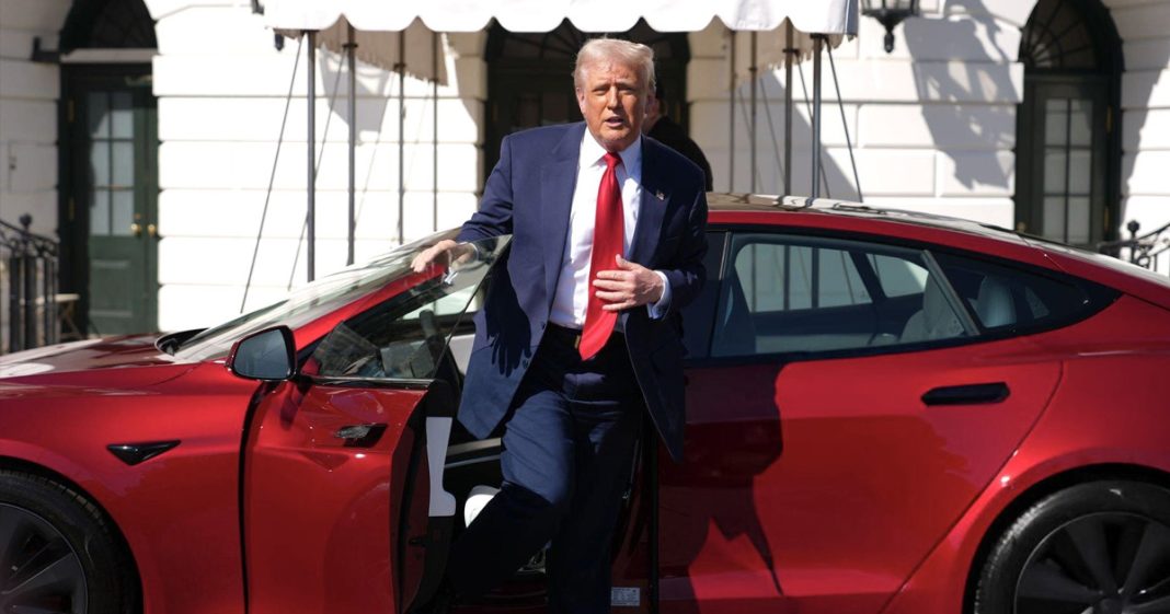 Trump Tesla