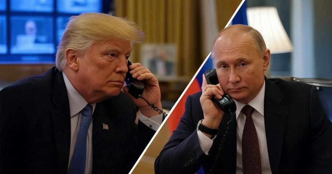 Trump et Poutine au téléphone