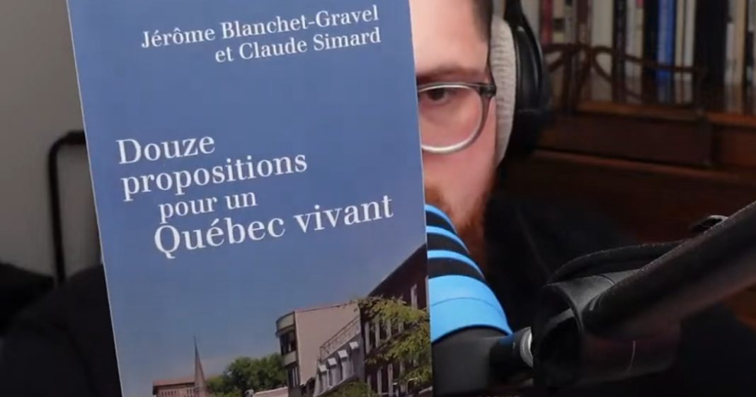 Douze propositions pour un Québec vivant de Jérôme Blanchet Gravel Douze propositions pour un Québec vivant de Jérôme Blanchet Gravel