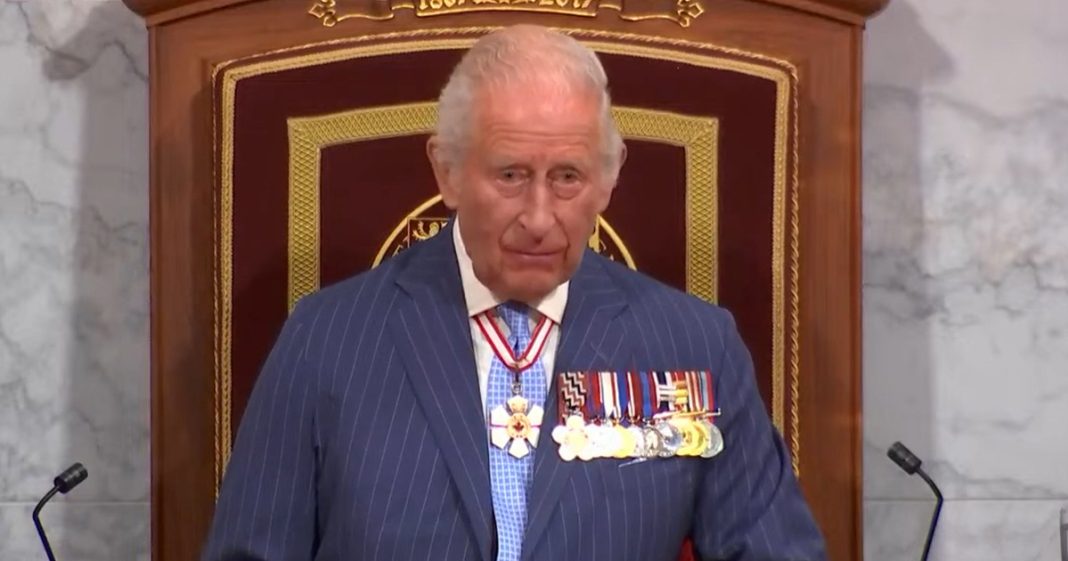 Charles III - Discours du trône