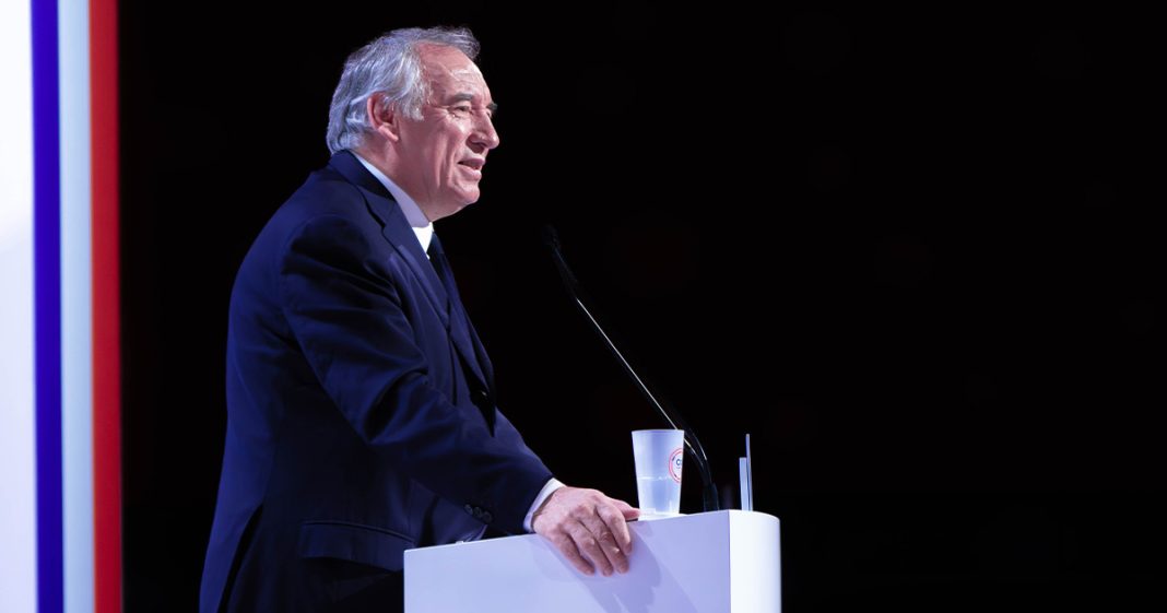 François Bayrou au Congrès du MoDem 2024
