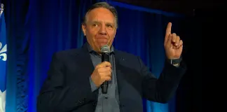 François Legault au Congrès de la CAQ 2025