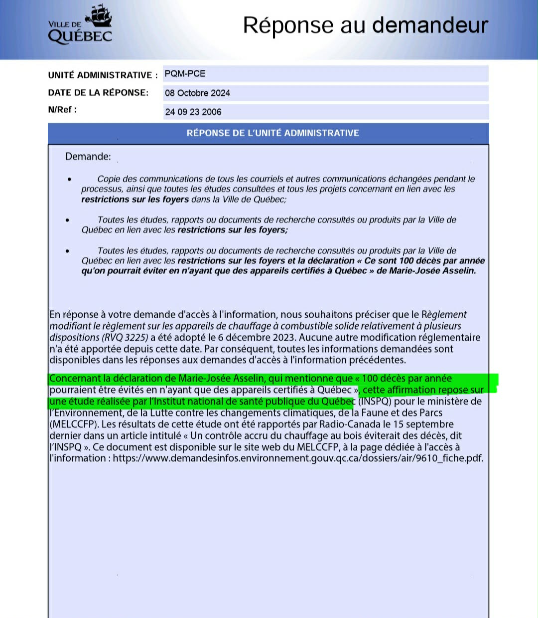 Deux dossiers municipaux qui génèrent plusieurs questions : L’escalier du Faubourg et le règlement sur les poêles à bois Peut être une image de texte
