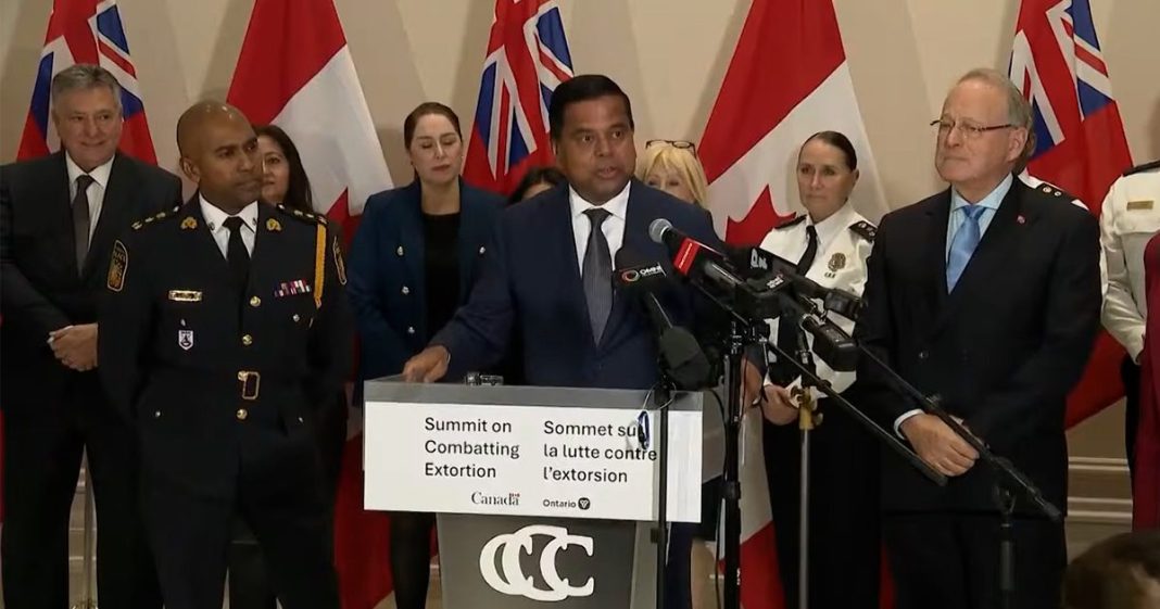 Extorsion à Peel : Ottawa finance la riposte avec un fonds d’urgence de 1 M$