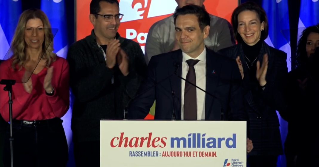 Charles Milliard à la tête du PLQ : Un couronnement sous le signe de la reconstruction