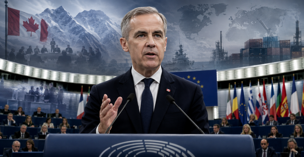 Mark Carney à Strasbourg devant le Parlement européen