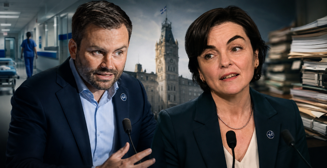 CAQ et PQ : nous prennent-ils pour des idiots? CAQ, PQ et bureaucratie : Christine Fréchette et Paul St-Pierre Plamondon