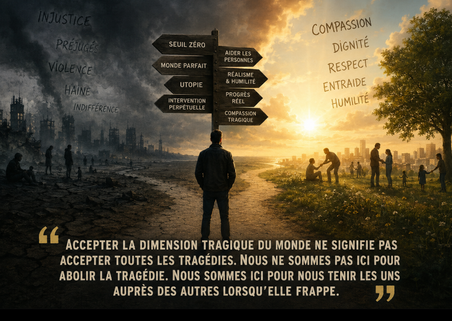 Le monde tragique et la compassion narcissique
