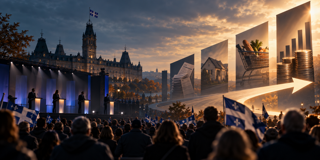 Une campagne de droite au Québec