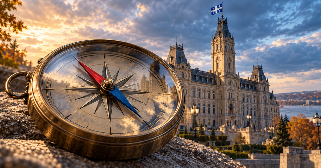 La boussole politique québécoise